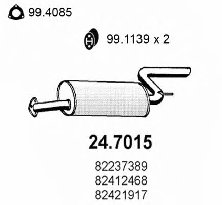  24.7015 End Silencer 247015: Buy near me in Poland at 2407.PL - Good price!