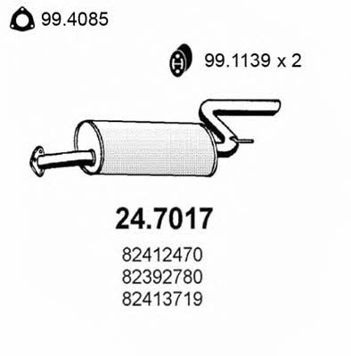  24.7017 End Silencer 247017: Buy near me in Poland at 2407.PL - Good price!