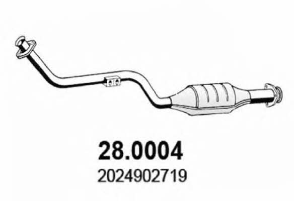 Asso 28.0004 Catalytic Converter 280004: Buy near me in Poland at 2407.PL - Good price!