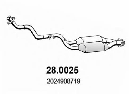 Asso 28.0025 Catalytic Converter 280025: Buy near me in Poland at 2407.PL - Good price!