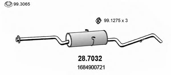 Asso 28.7032 End Silencer 287032: Buy near me in Poland at 2407.PL - Good price!