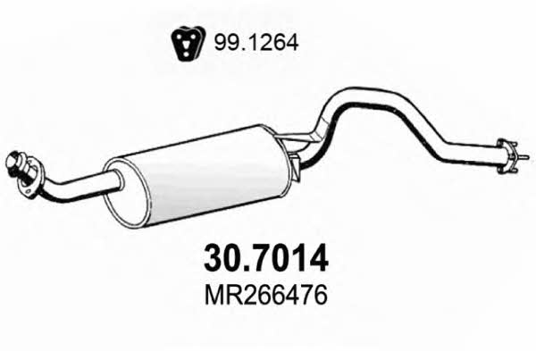 Asso 30.7014 End Silencer 307014: Buy near me in Poland at 2407.PL - Good price!