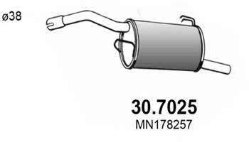 Asso 30.7025 End Silencer 307025: Buy near me in Poland at 2407.PL - Good price!