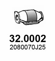 Asso 32.0002 Catalytic Converter 320002: Buy near me in Poland at 2407.PL - Good price!