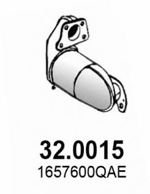 Asso 32.0015 Катализатор 320015: Отличная цена - Купить в Польше на 2407.PL!