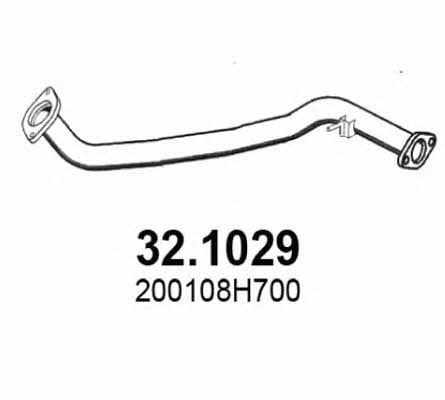 Asso 32.1029 Exhaust pipe 321029: Buy near me in Poland at 2407.PL - Good price!