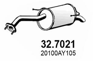 Asso 32.7021 Tłumik, część tylna 327021: Dobra cena w Polsce na 2407.PL - Kup Teraz!