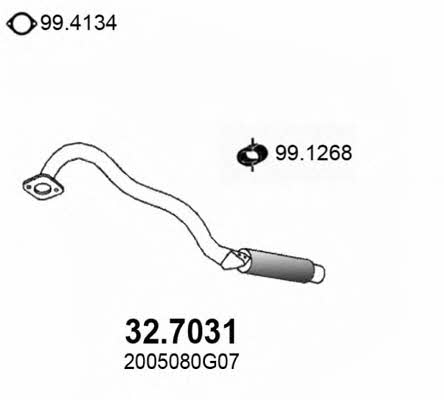  32.7031 End Silencer 327031: Buy near me in Poland at 2407.PL - Good price!