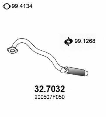  32.7032 End Silencer 327032: Buy near me in Poland at 2407.PL - Good price!