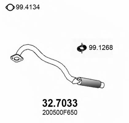 Asso 32.7033 End Silencer 327033: Buy near me in Poland at 2407.PL - Good price!