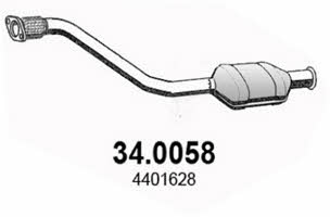 Asso 34.0058 Catalytic Converter 340058: Buy near me in Poland at 2407.PL - Good price!