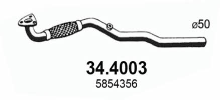  34.4003 Exhaust pipe 344003: Buy near me in Poland at 2407.PL - Good price!