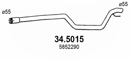 Asso 34.5015 Exhaust pipe 345015: Buy near me in Poland at 2407.PL - Good price!