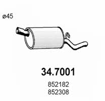 Asso 34.7001 End Silencer 347001: Buy near me in Poland at 2407.PL - Good price!