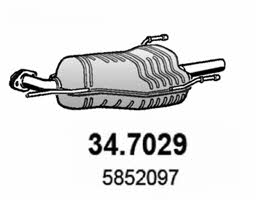 Asso 34.7029 End Silencer 347029: Buy near me in Poland at 2407.PL - Good price!