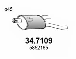 Asso 34.7109 End Silencer 347109: Buy near me in Poland at 2407.PL - Good price!