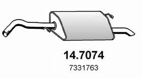 Asso 14.7074 End Silencer 147074: Buy near me in Poland at 2407.PL - Good price!