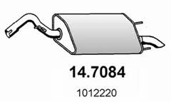 Asso 14.7084 End Silencer 147084: Buy near me in Poland at 2407.PL - Good price!