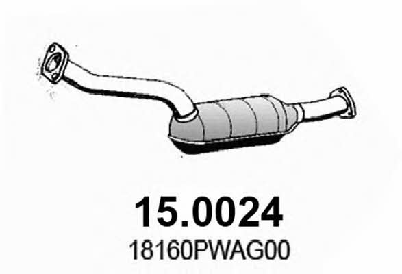 Asso 15.0024 Catalytic Converter 150024: Buy near me in Poland at 2407.PL - Good price!