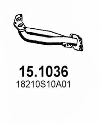 Asso 15.1036 Exhaust pipe 151036: Buy near me in Poland at 2407.PL - Good price!