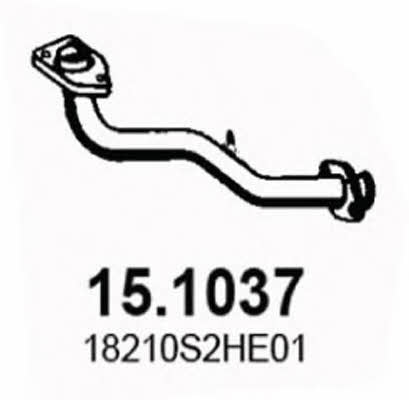 Asso 15.1037 Exhaust pipe 151037: Buy near me in Poland at 2407.PL - Good price!