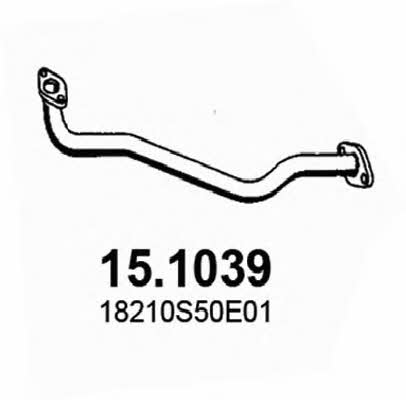 Asso 15.1039 Rura wydechowa 151039: Dobra cena w Polsce na 2407.PL - Kup Teraz!