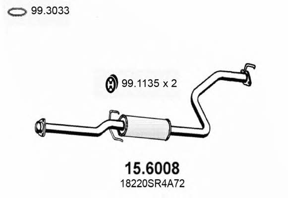 Asso 15.6008 Zwischenschalldampfer 156008: Kaufen Sie zu einem guten Preis in Polen bei 2407.PL!