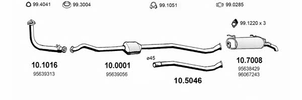 Asso ART0417 Układ wydechowy ART0417: Dobra cena w Polsce na 2407.PL - Kup Teraz!