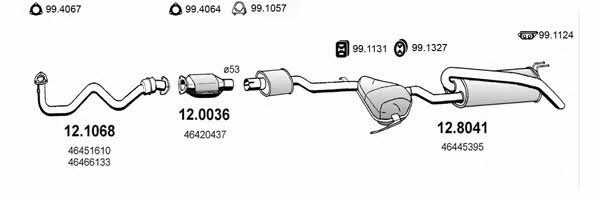 Asso ART0621 Układ wydechowy ART0621: Dobra cena w Polsce na 2407.PL - Kup Teraz!