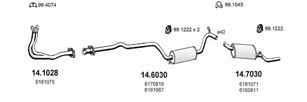 Asso ART1015 Abgasanlage ART1015: Kaufen Sie zu einem guten Preis in Polen bei 2407.PL!