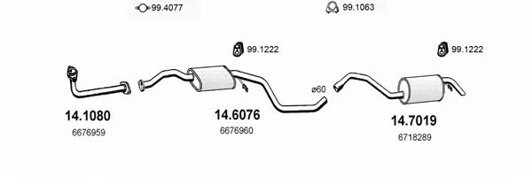  ART1102 Abgasanlage ART1102: Kaufen Sie zu einem guten Preis in Polen bei 2407.PL!