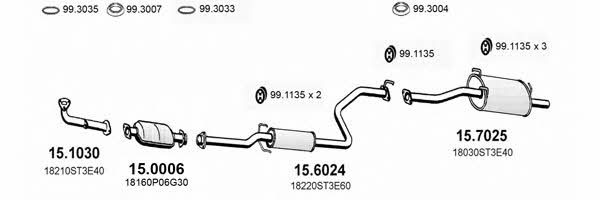  ART1145 Abgasanlage ART1145: Kaufen Sie zu einem guten Preis in Polen bei 2407.PL!