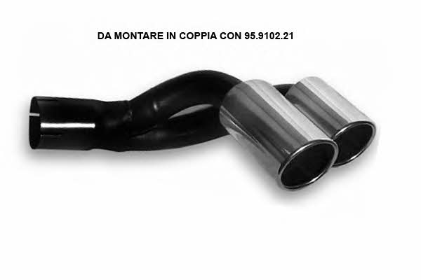 Asso 95.9103.21 Direct-flow muffler 95910321: Buy near me in Poland at 2407.PL - Good price!