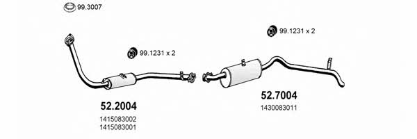  ART2400 Abgasanlage ART2400: Kaufen Sie zu einem guten Preis in Polen bei 2407.PL!