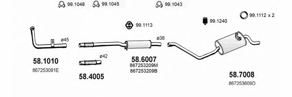  ART2602 Abgasanlage ART2602: Kaufen Sie zu einem guten Preis in Polen bei 2407.PL!