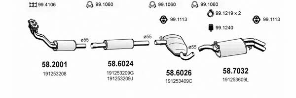  ART2680 Abgasanlage ART2680: Kaufen Sie zu einem guten Preis in Polen bei 2407.PL!