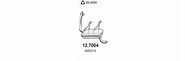  ART2732 Exhaust system ART2732: Buy near me in Poland at 2407.PL - Good price!