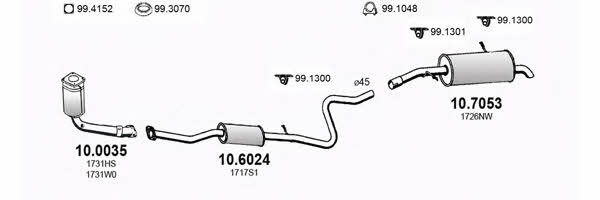 Asso ART2781 Abgasanlage ART2781: Kaufen Sie zu einem guten Preis in Polen bei 2407.PL!