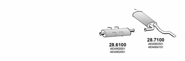 ART2958 Система випуску відпрацьованих газів ART2958: Приваблива ціна - Купити у Польщі на 2407.PL!