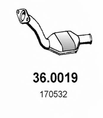 Asso 36.0019 Catalytic Converter 360019: Buy near me in Poland at 2407.PL - Good price!