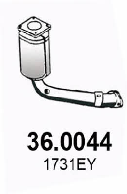 Asso 36.0044 Catalytic Converter 360044: Buy near me in Poland at 2407.PL - Good price!
