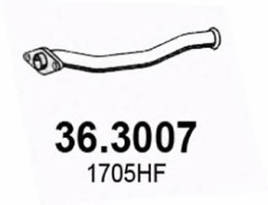 Asso 36.3007 Exhaust pipe 363007: Buy near me in Poland at 2407.PL - Good price!