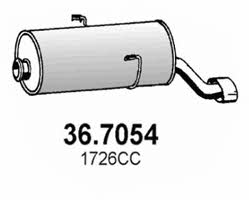 Asso 36.7054 End Silencer 367054: Buy near me in Poland at 2407.PL - Good price!