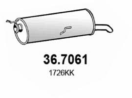 Asso 36.7061 End Silencer 367061: Buy near me in Poland at 2407.PL - Good price!