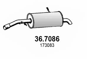 Asso 36.7086 End Silencer 367086: Buy near me in Poland at 2407.PL - Good price!