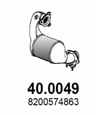 Asso 40.0049 Katalysator 400049: Kaufen Sie zu einem guten Preis in Polen bei 2407.PL!