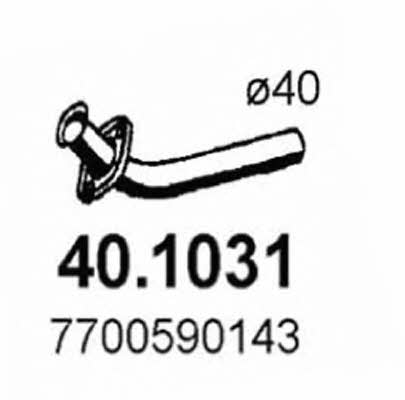 Asso 40.1031 Exhaust pipe 401031: Buy near me in Poland at 2407.PL - Good price!