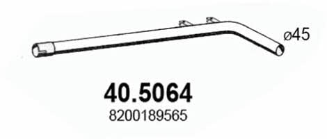 Asso 40.5064 Exhaust pipe 405064: Buy near me in Poland at 2407.PL - Good price!