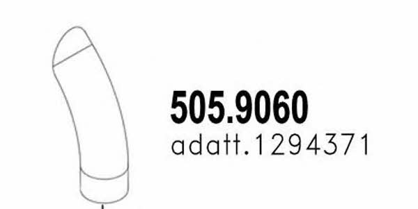 Asso 505.9060 Выхлопная труба 5059060: Отличная цена - Купить в Польше на 2407.PL!