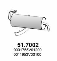 Asso 51.7002 End Silencer 517002: Buy near me in Poland at 2407.PL - Good price!